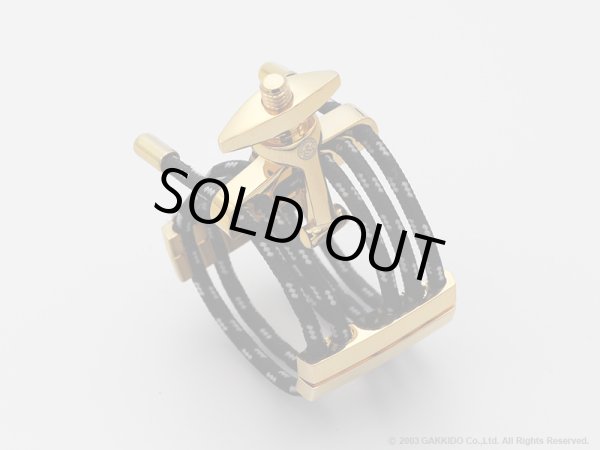 画像1: [第5世代] SILVERSTEIN　A-FRAME CRYO4　Gold　クラリネット用リガチャー (1)