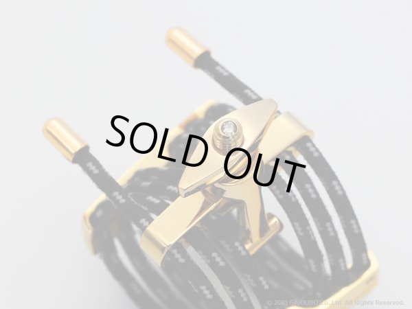画像3: [第5世代] SILVERSTEIN　A-FRAME HEXA　Champagne Gold　クラリネット用リガチャー (3)
