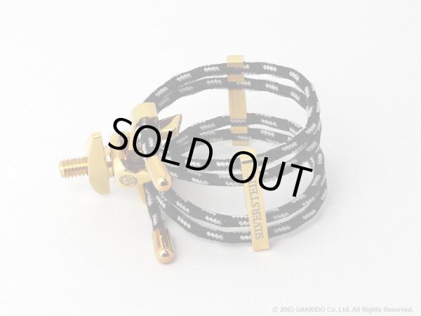 画像4: 【特価品 40％OFF！】[第4世代] SILVERSTEIN　A-FRAME QUATTRO　Gold　アルトサックス用リガチャー　【Alto Small (Size 7)】 (4)