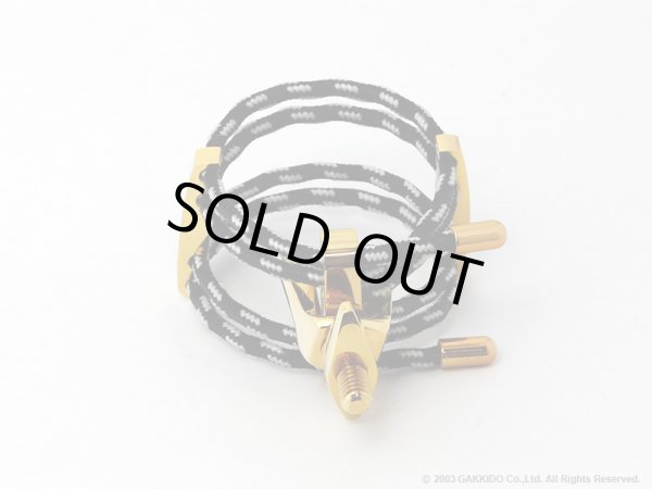 画像5: 【特価品 40％OFF！】[第4世代] SILVERSTEIN　A-FRAME QUATTRO　Gold　アルトサックス用リガチャー　【Alto Small (Size 7)】 (5)