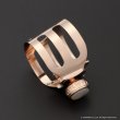 画像2: Wood Stone　アルトサックス用リガチャー　CLASSIC　【サイズ: 4】 【PGP (ピンクゴールド仕上げ)】 【特注生産品】 (2)