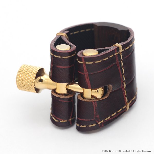 画像2: Wood Stone　B♭クラリネット用リガチャー　木霊II　【2025年限定生産仕様】　【ゴールドスネーク (GSNR)】 (2)