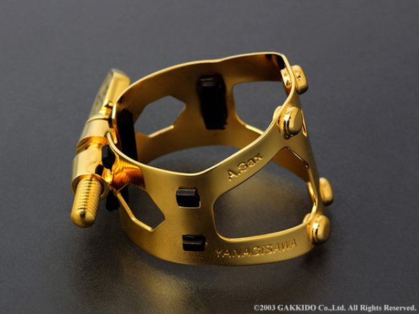 画像2: Yanagisawa サックス用リガチャー Yany SIXS (2)