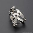 画像7: Yanagisawa　B♭クラリネット用リガチャー　Yany SIXS　Solid Silver　プラチナメッキ仕上げ　【数量限定モデル】 (7)