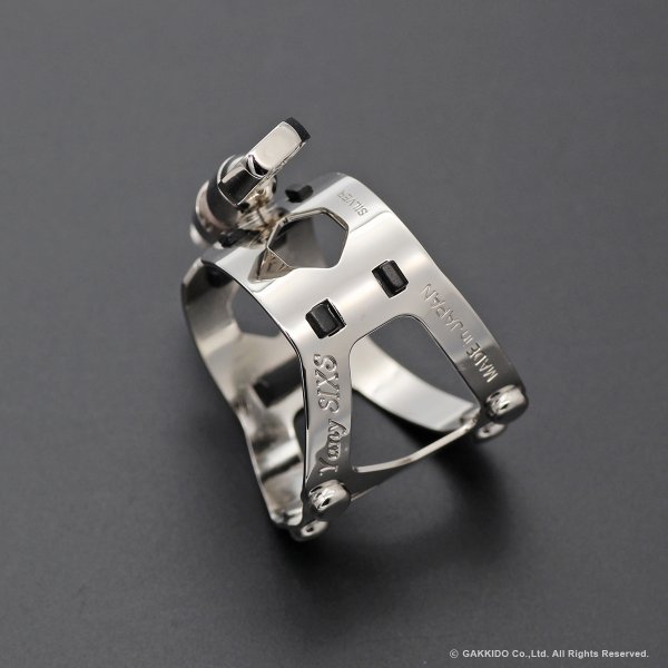 画像7: Yanagisawa　B♭クラリネット用リガチャー　Yany SIXS　Solid Silver　プラチナメッキ仕上げ　【数量限定モデル】 (7)