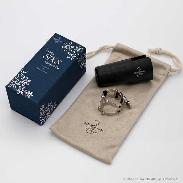 画像9: Yanagisawa　B♭クラリネット用リガチャー　Yany SIXS　Solid Silver　プラチナメッキ仕上げ　【数量限定モデル】 (9)