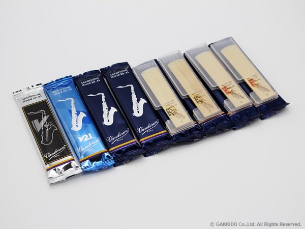 画像2: リード詰め合わせセット テナーサックス用 Vandoren Classic系 【8枚入り】 (2)
