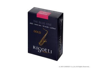 Rigotti GOLD サックス用リード JAZZ (THE BLUE ONE) - 楽器堂管楽器