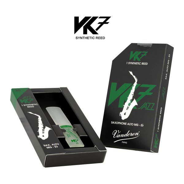 画像1: Vandoren　Synthetic　VK7　Jazz　サックス用リード (1)