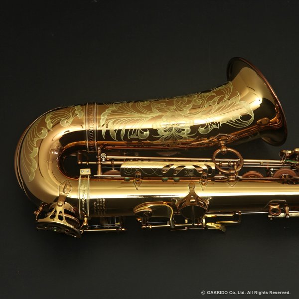 画像3: Wood Stone　Super Custom　アルトサックス　ヴィンテージラッカー仕上げ　WOF (without High F# key) (3)