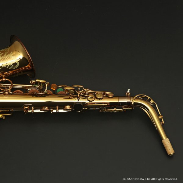画像4: Wood Stone　Super Custom　アルトサックス　ヴィンテージラッカー仕上げ　WOF (without High F# key) (4)
