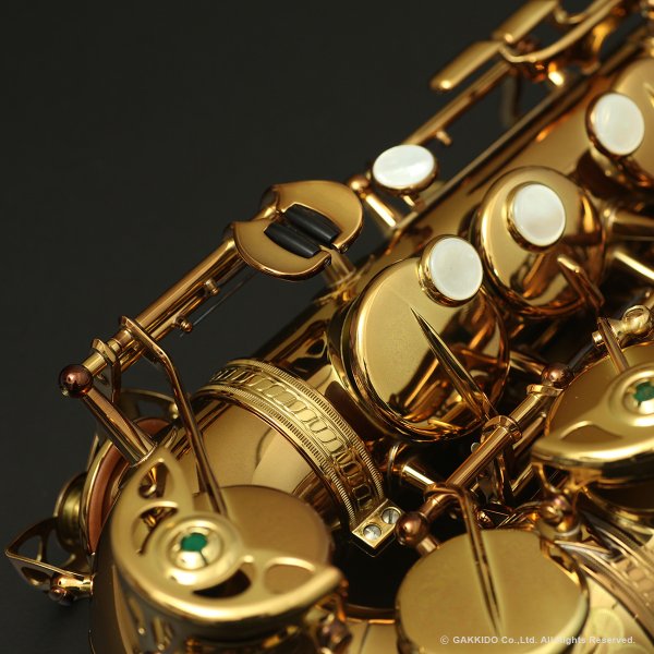 画像9: Wood Stone　Super Custom　アルトサックス　ヴィンテージラッカー仕上げ　WOF (without High F# key) (9)