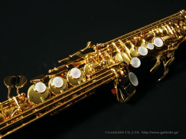画像7: YAMAHA YSS-82ZR ソプラノサックス 【ゴールドラッカー仕上げ】 (7)