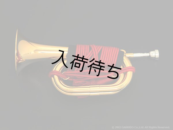 画像2: YAMATO　信号ラッパ　E3003-GP　楽器堂オリジナル・特注金メッキ仕上げ　スタンダードハードケースセット (2)