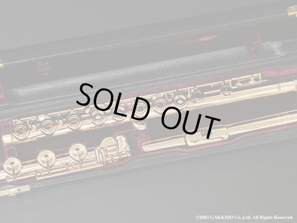 画像1: Powell　ハンドメイドフルート　All 14K R/B　総14K金製　H管　#13XXX　【中古商品】 (1)