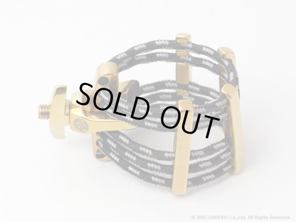 画像3: SILVERSTEIN A-FRAME CRYO4 Gold B♭クラリネット用リガチャー 【Clarinet Small (Size 6)】 【中古商品】 (3)