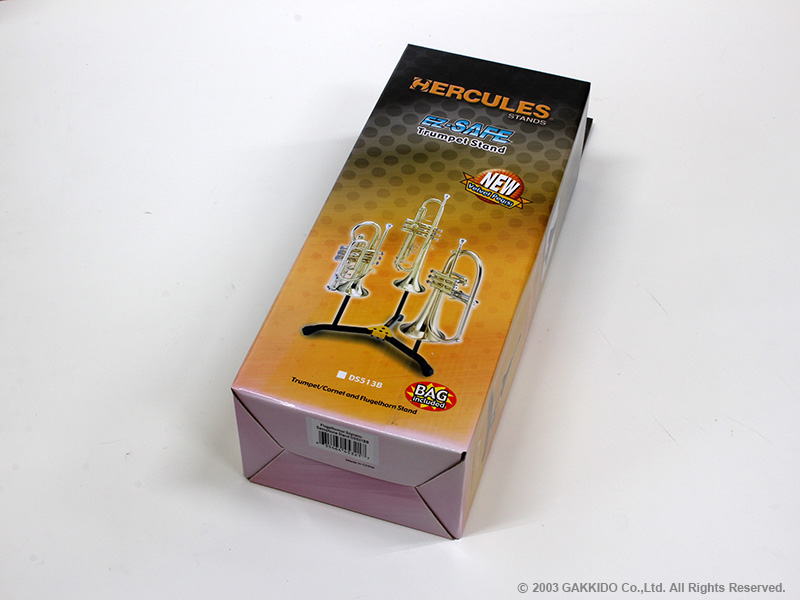 HERCULES 管楽器スタンド トランペット/コルネット兼用 【DS510BB】 【特価品】 - 楽器堂管楽器専門ショップ