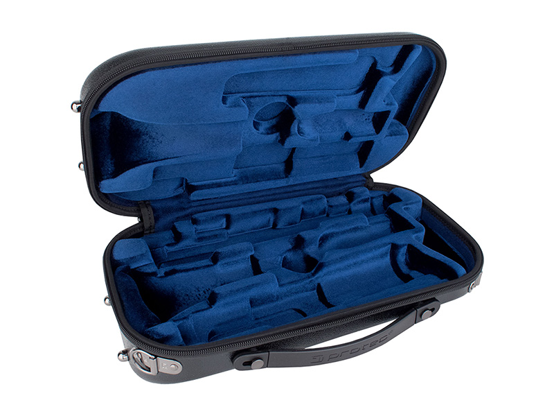 純正超特価 PROTEC BLT307 B♭クラリネット用 セミハードケース ブラック 楽譜ポケット付き アクセサリー・パーツ 
