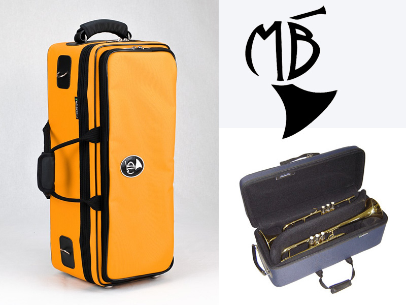 通信販売 Marcus ワインレッド ナイロン製 セミハードケース Trumpet double case 北海道 沖縄 離島不可：ワタナベ