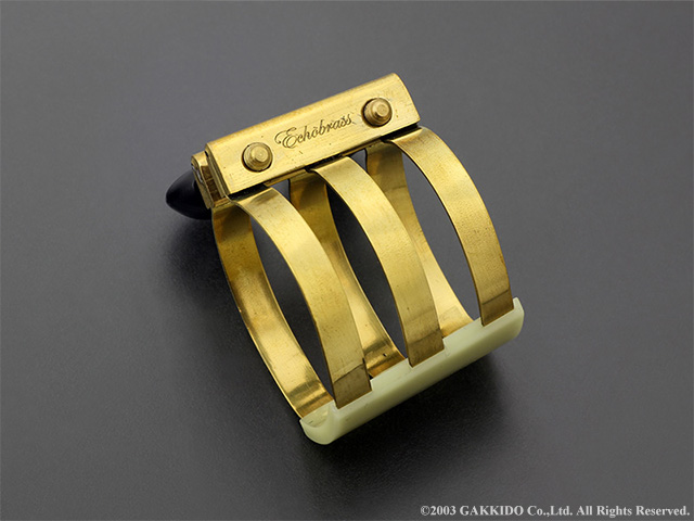 すずらん Echo Brass リガチャー アルトサックスラバー用 - 管楽器