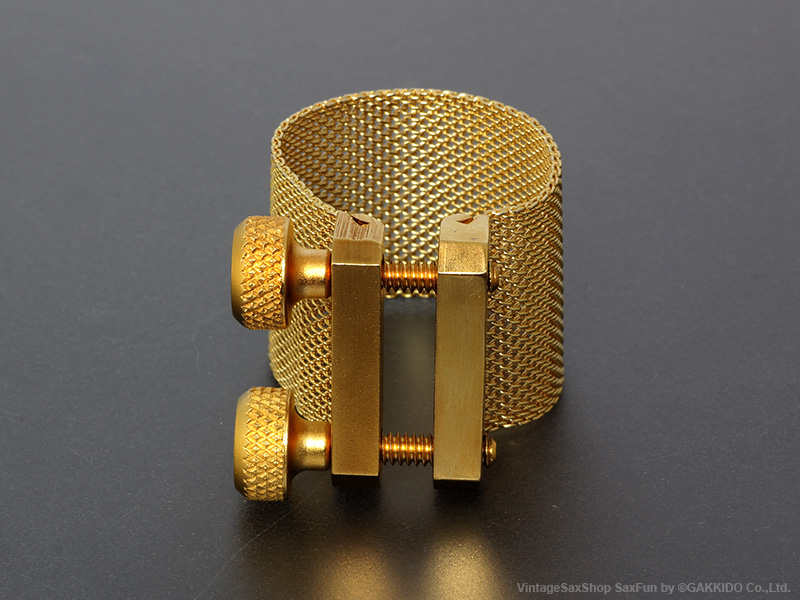 Oleg Olegature サックス用リガチャー 【24K Gold Matte Finish 