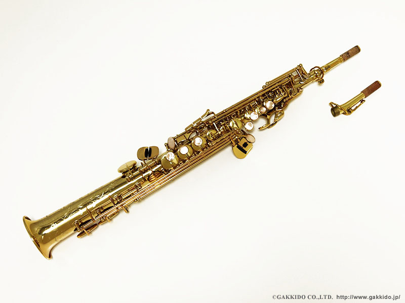 H.SELMER　Jubilee SERIE III　ソプラノサックス　【ゴールドラッカー仕上げ】