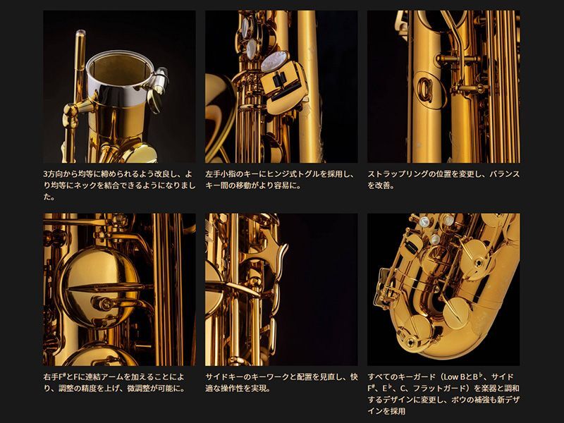 H.SELMER Supreme テナーサックス 【ダークゴールドラッカー仕上げ