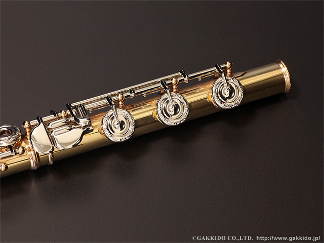MIYAZAWA ハンドメイドフルート 18K製 18K5REH SBR 【中古商品 