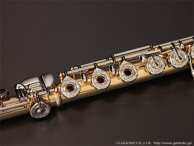 MIYAZAWA ハンドメイドフルート 18K製 18K5REH SBR 【中古商品 